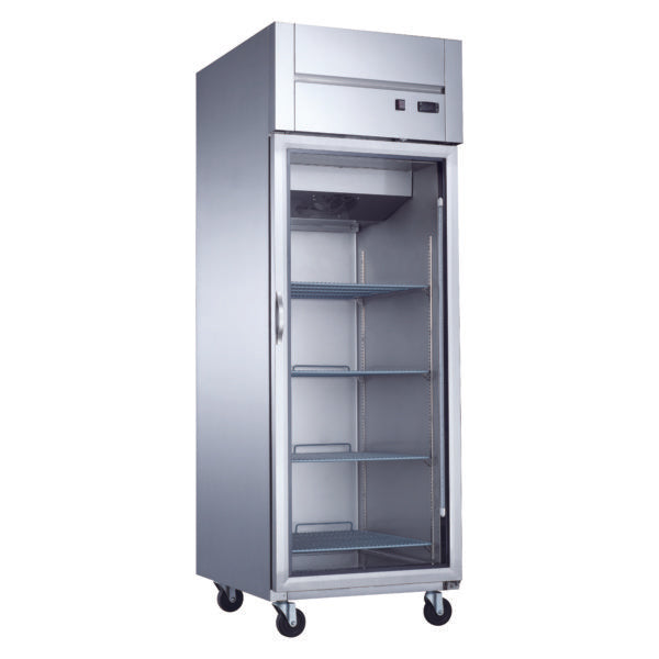 D28AR-GS1 Top Mount Single Glass Door Commercial Reach-in Refrigerator