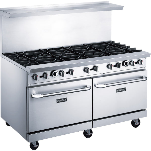 DCR60-10B 60″ Gas Range with Ten (10) Open Burners