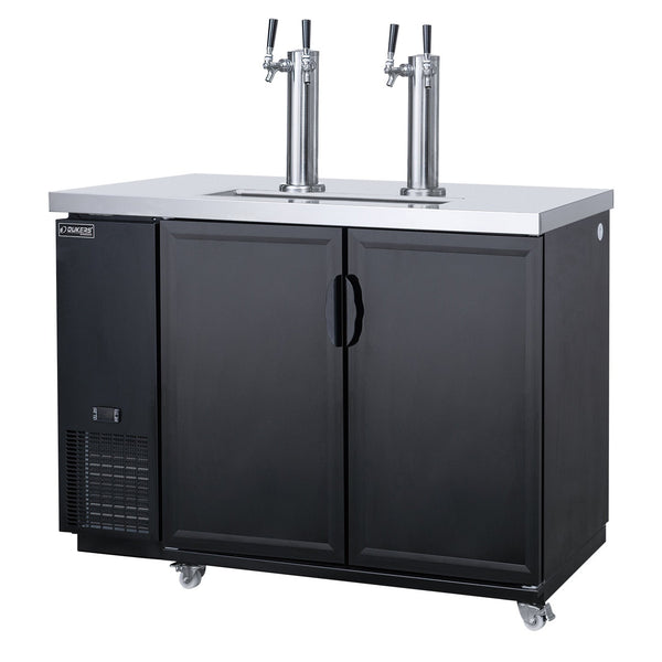 DKB48-M2 Dual Tap Kegerator